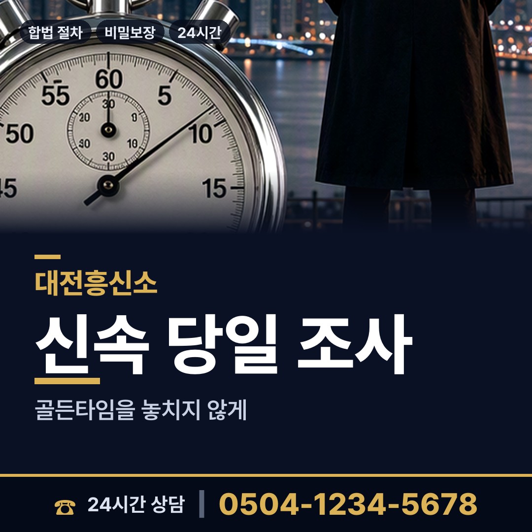 대전 전민동 외도정황 상담 안내